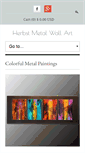 Mobile Screenshot of herbst-metal-wall-art.com